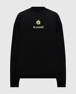 Vetements: Чёрный свитшот 