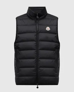 Moncler: Чёрный жилет 