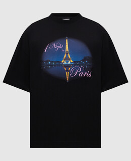 Vetements: Чёрная футболка 