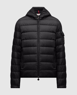 Moncler: Чорні куртки 