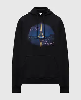 Vetements: Чёрная толстовка 