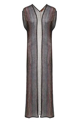 Missoni: Платье с разрезом 