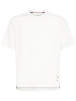 THOM BROWNE: Футболка оверсайз 