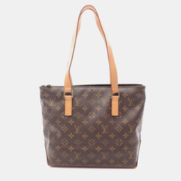 Louis Vuitton: Светлая сумка-шоппер 