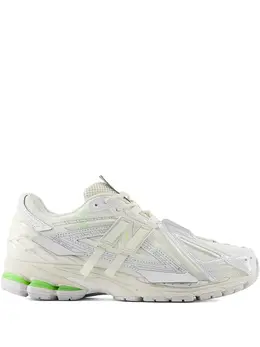 New Balance: Белые кроссовки 