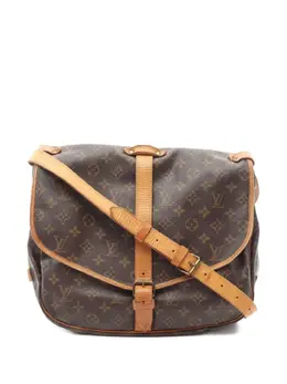 Louis Vuitton Pre-Owned: Коричневая сумка 
