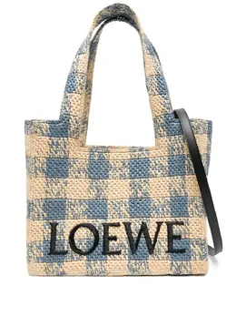 LOEWE: Светлая сумка-шоппер 