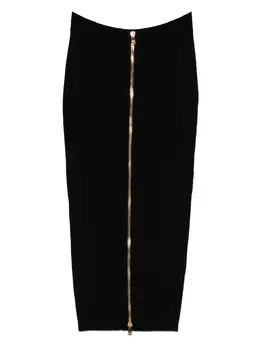 Balmain: Трикотажная юбка 