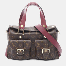 Louis Vuitton: Коричневая сумка 