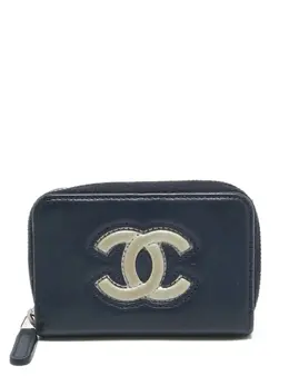 CHANEL Pre-Owned: Голубой кошелёк 