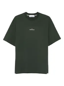 Stone Island: Хлопковая футболка 
