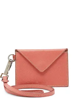 Prada Pre-Owned: Оранжевый клатч 