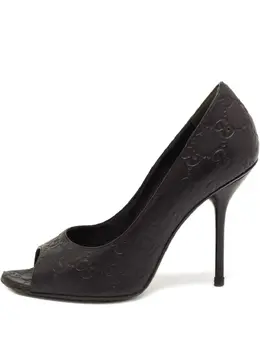 Gucci Pre-Owned: Чёрные туфли 