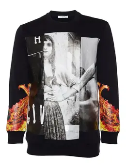 Givenchy Pre-Owned: Свитшот с принтом 