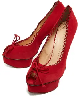 Charlotte Olympia: Красные туфли 
