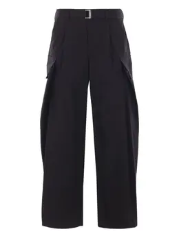 sacai: Чёрные брюки 