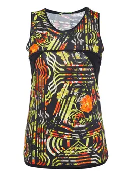 Versace Pre-Owned: Майка с геометрическим принтом 