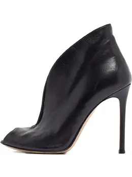 Gianvito Rossi: Чёрные ботинки 
