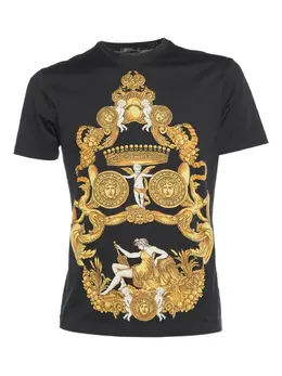 Versace Pre-Owned: Футболка с принтом 