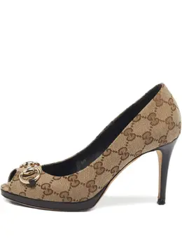Gucci Pre-Owned: Бежевые туфли 