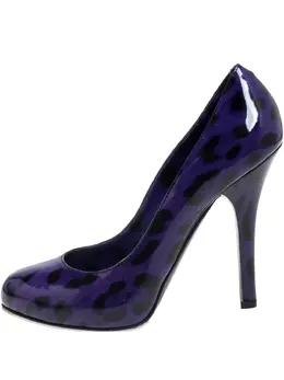 Dolce & Gabbana Pre-Owned: Фиолетовые туфли 