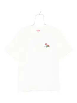 Kenzo: Белая футболка 