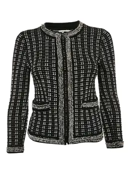 alice + olivia: Твидовая куртка 