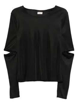 Helmut Lang Pre-Owned: Чёрная блуза 