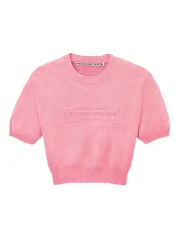 Alexander Wang: Топ с рукавами-фонариками 