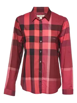 Burberry Pre-Owned: Хлопковая рубашка 