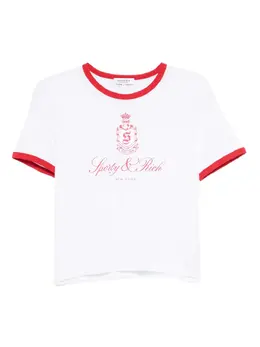 Sporty & Rich: Белая футболка 