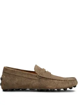 Tod's: Коричневые туфли  Gommino