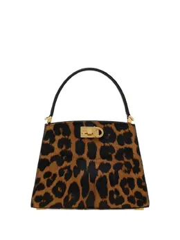 Ferragamo: Коричневая сумка  Studio Box