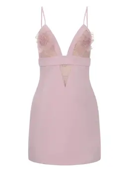 Elisabetta Franchi: Кружевное платье 