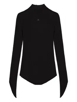 Courrèges: Трикотажный топ 