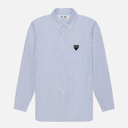 Comme des Garcons Play: Чёрная рубашка 