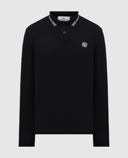 Stone Island: Чёрное поло 