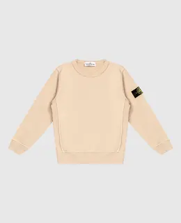 Stone Island: Бежевый свитшот 