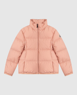 Moncler ENFANT: Бежевая куртка 