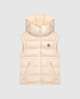 Moncler ENFANT: Бежеві жилети 