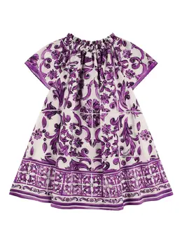 DOLCE & GABBANA: Хлопковое платье 