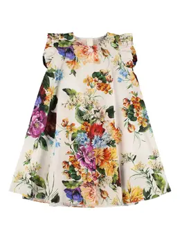 DOLCE & GABBANA: Хлопковое платье 