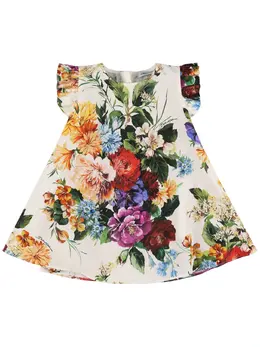 DOLCE & GABBANA: Хлопковое платье 