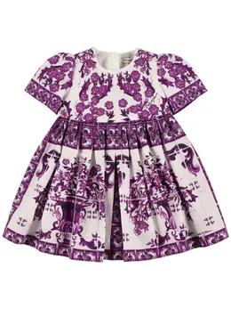 DOLCE & GABBANA: Хлопковое платье 