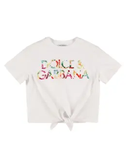 DOLCE & GABBANA: Бавовняні футболки  T