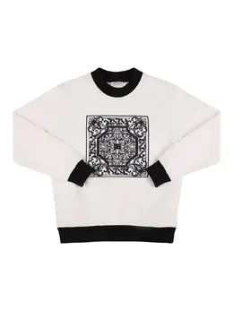 DOLCE & GABBANA: Бавовняні світшоти 