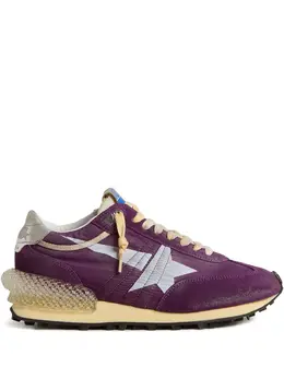 Golden Goose: Фиолетовые кроссовки 