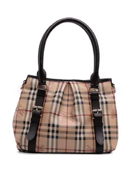 Burberry Pre-Owned: Коричневая сумка 