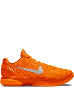 Nike: Оранжевые кроссовки 