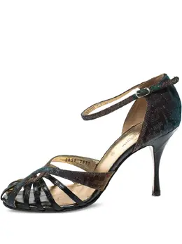 Dolce & Gabbana Pre-Owned: Чёрные сандалии 